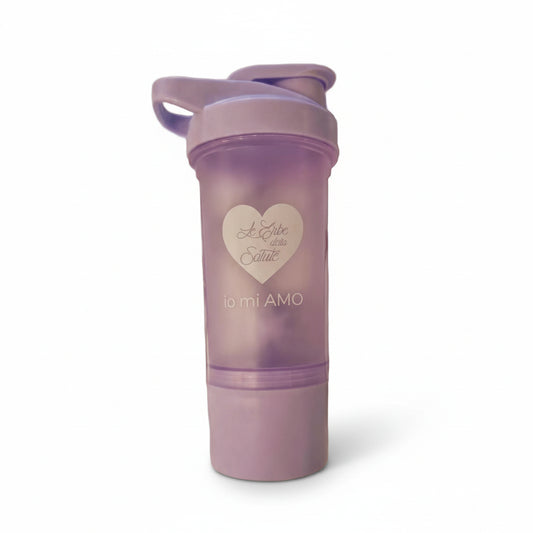 Shaker con contenitore polveri
